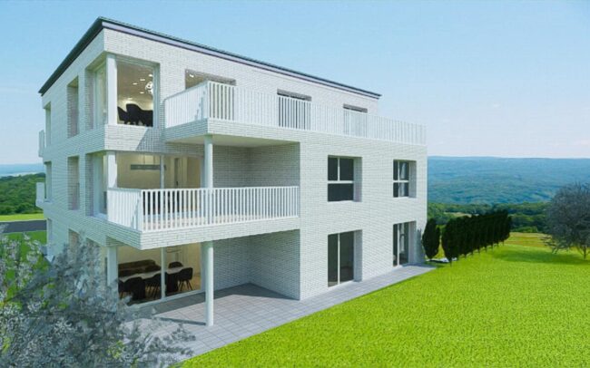 Apartmenthaus Oberglatt - Aussenansicht Südwest