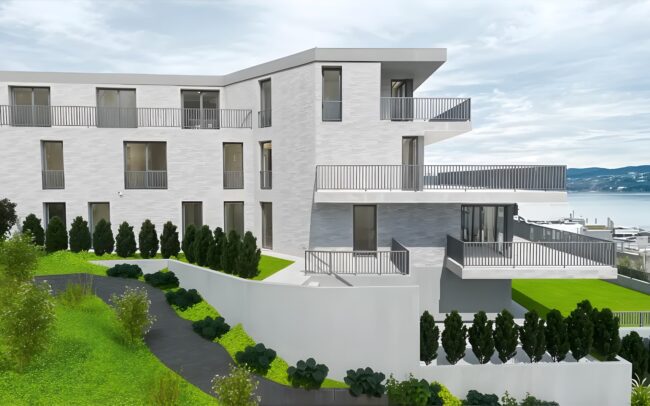 Neubau Zweifamilienhaus im Bezirk Horgen - Aussenansicht Süd