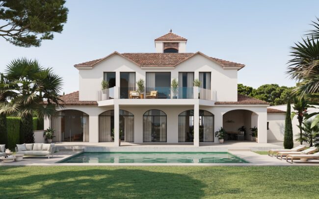 Villa Emerald bei Marbella - Aussenansicht