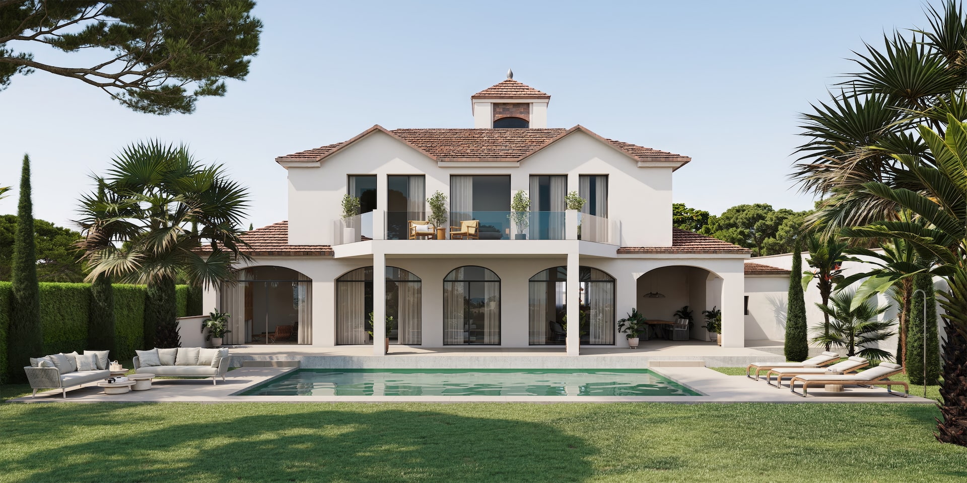 Villa Emerald bei Marbella - Aussenansicht