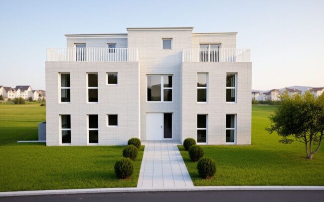 Apartmenthaus Oberglatt - Aussenansicht Nord