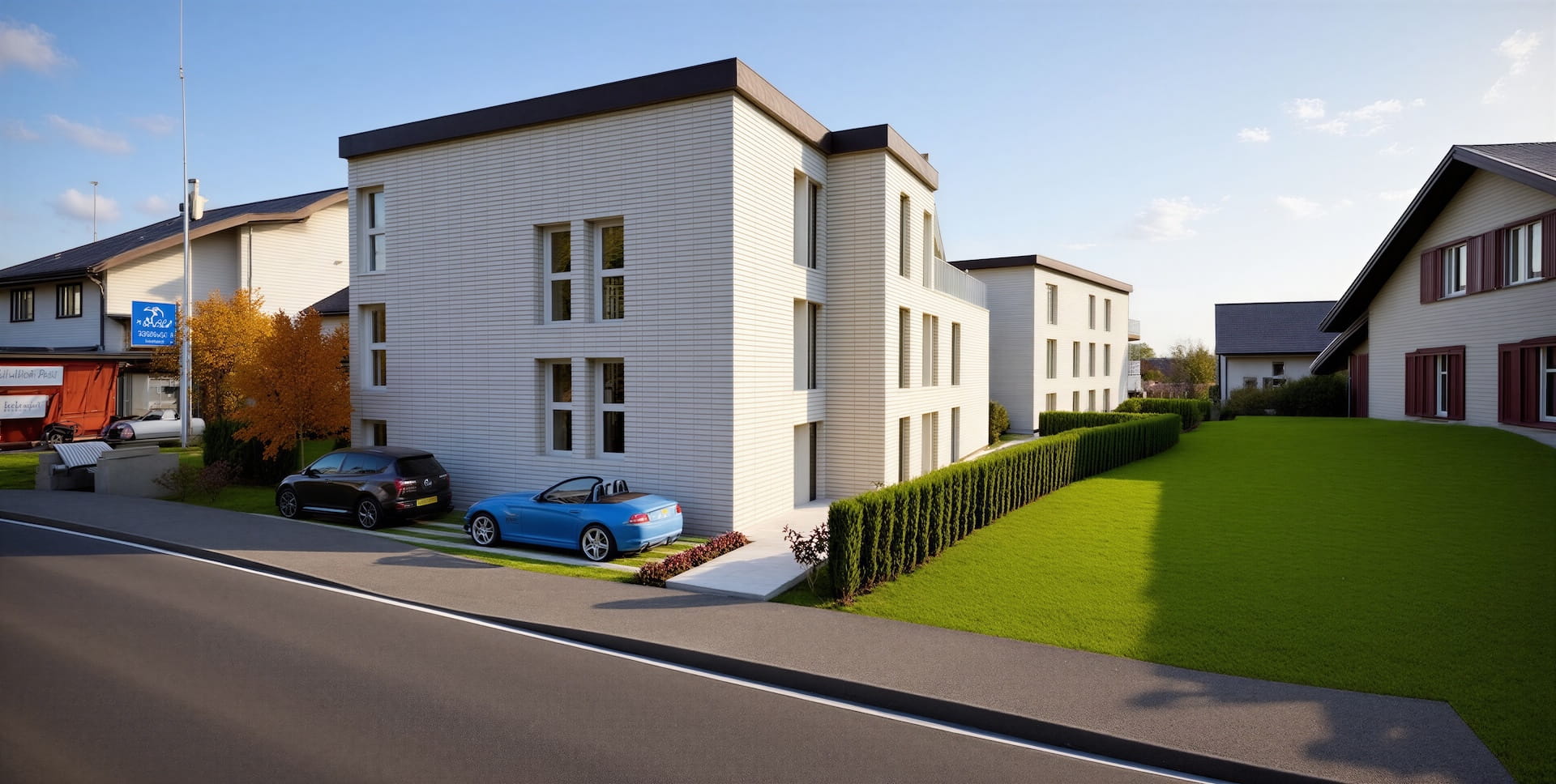 Neubau 2 Mehrfamilienhäuser 