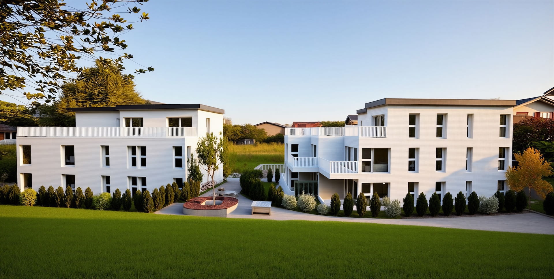 Neubau 2 Mehrfamilienhäuser 