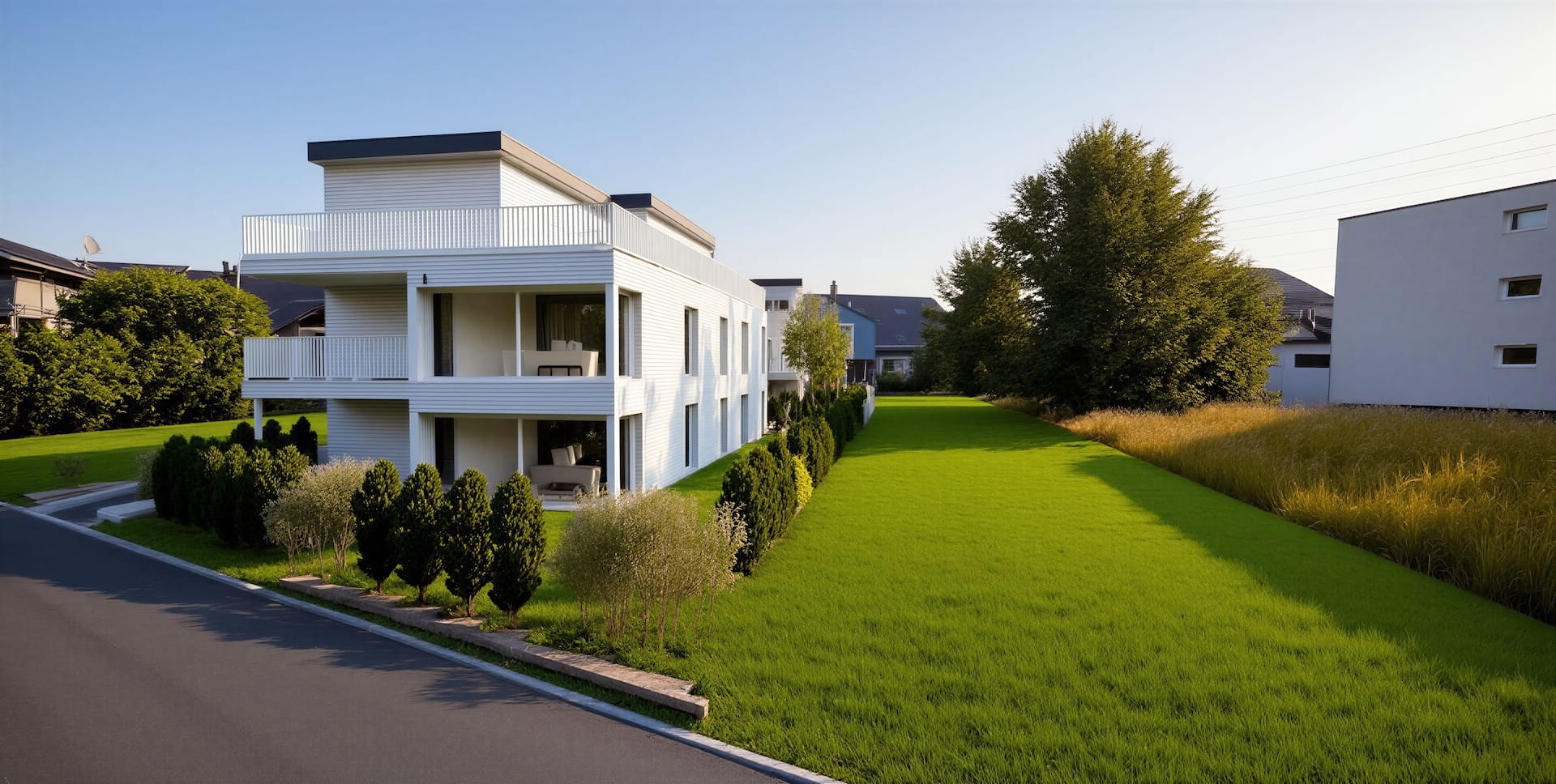 Neubau 2 Mehrfamilienhäuser 