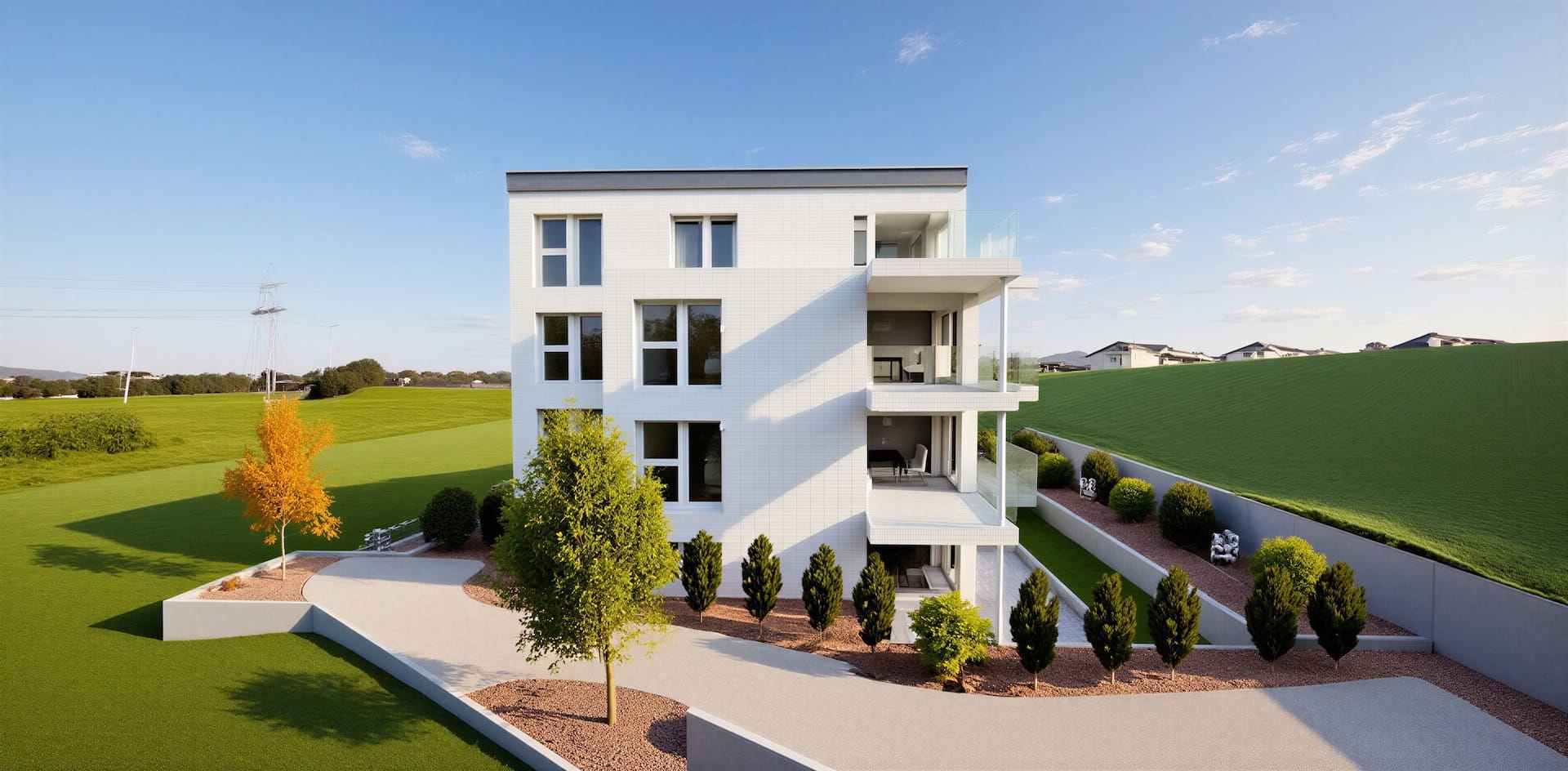 Neubau Mehrfamilienhaus in der Region Luzern-Land - West
