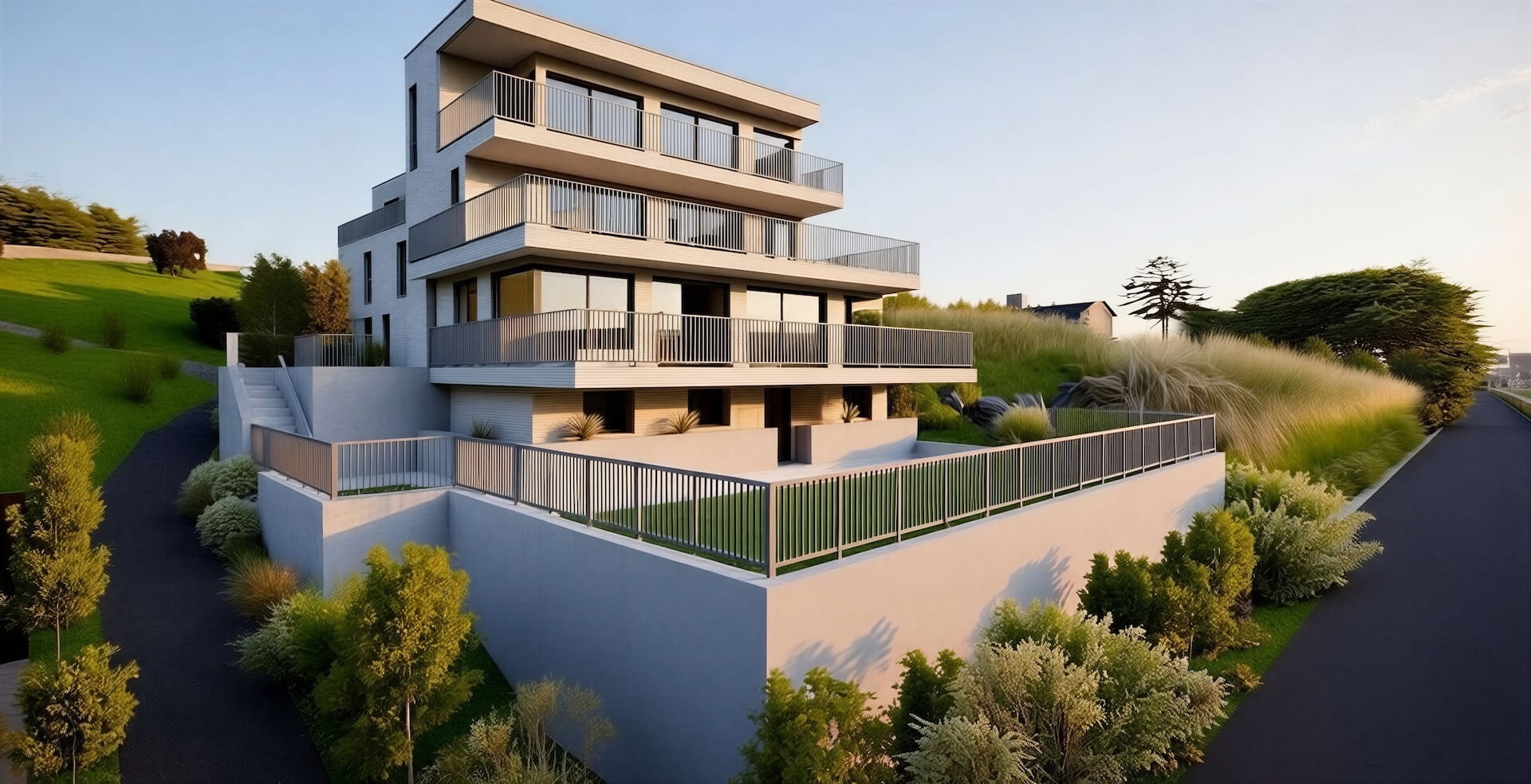 Neubau Zweifamilienhaus im Bezirk Horgen - Ost