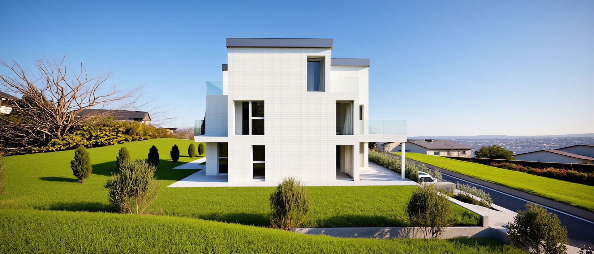 Projektstudie Neubau Zweifamilienhaus im Bezirk Horgen - Süd